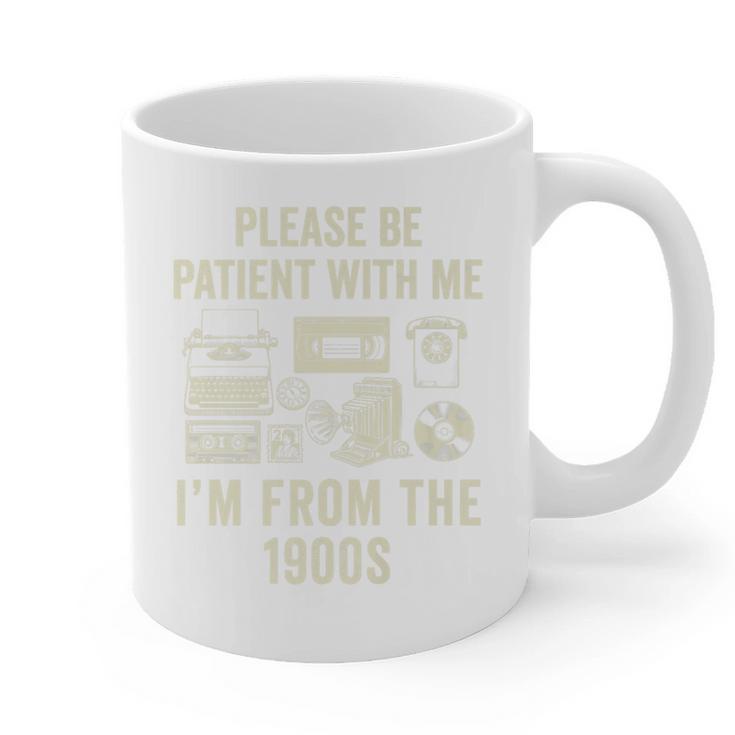 Vintage Please Be Patient With Me I'm From The 1900s Premium Graphic Print Coffee Mug