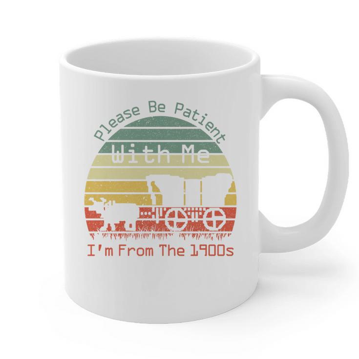 Vintage Sunset Please Be Patient With Me I'm From The 1900s Premium Graphic Print Coffee Mug