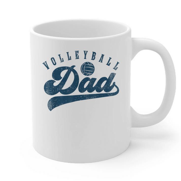 Volleyball Dad Daddy Father's Day Graphic Print Coffee Mug