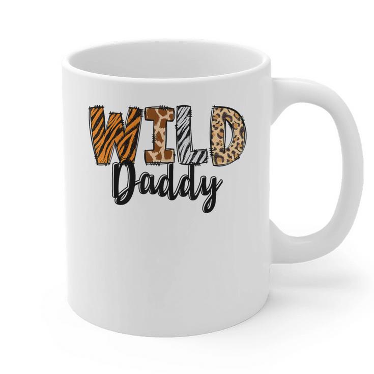 Wild Daddy Zoo Born Two Be Wild B-Day Safari Jungle Animal Graphic Print Coffee Mug