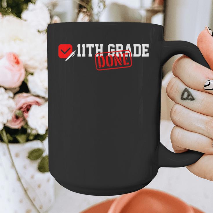 11th Grade Done Last Day Of Schoo 11th Grade Graduation Graphic Print Coffee Mug