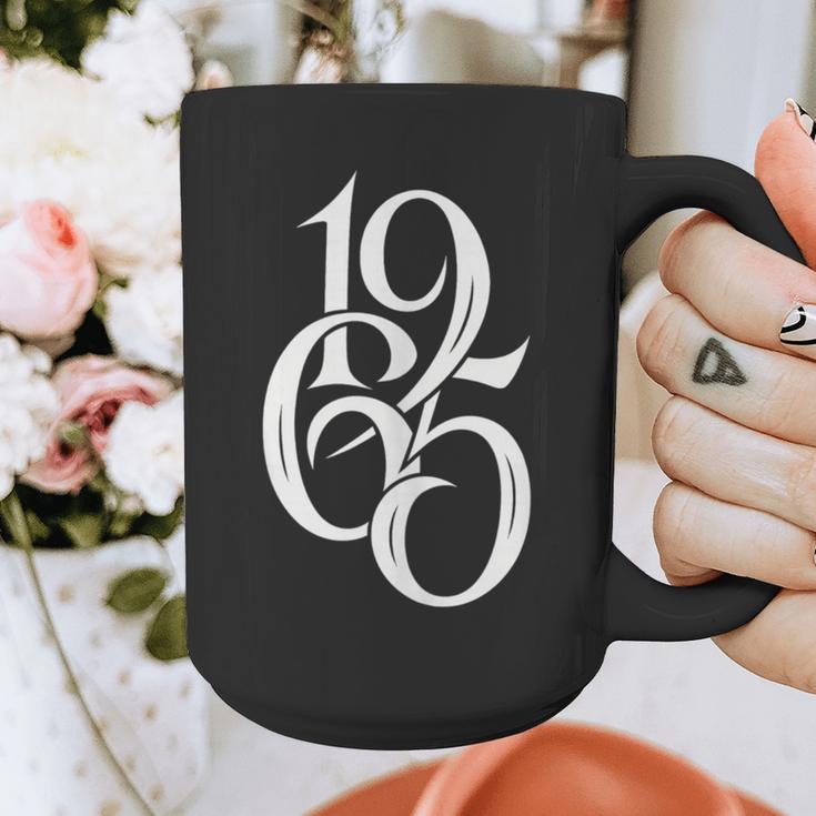 1965 Vintage Retro Birthday Year Nostalgia Graphic Print Coffee Mug