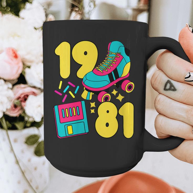 1981 Retro Raised In The 80s Old School Nostalgia Vibes Graphic Print Coffee Mug 1981 Retro Raised In The 80s Old School Nostalgia Vibes Graphic Print Coffee Mug