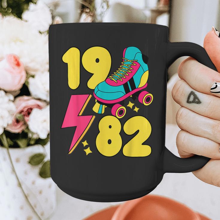 1982 Retro Raised In The 80s Old School Nostalgia Vibes Graphic Print Coffee Mug