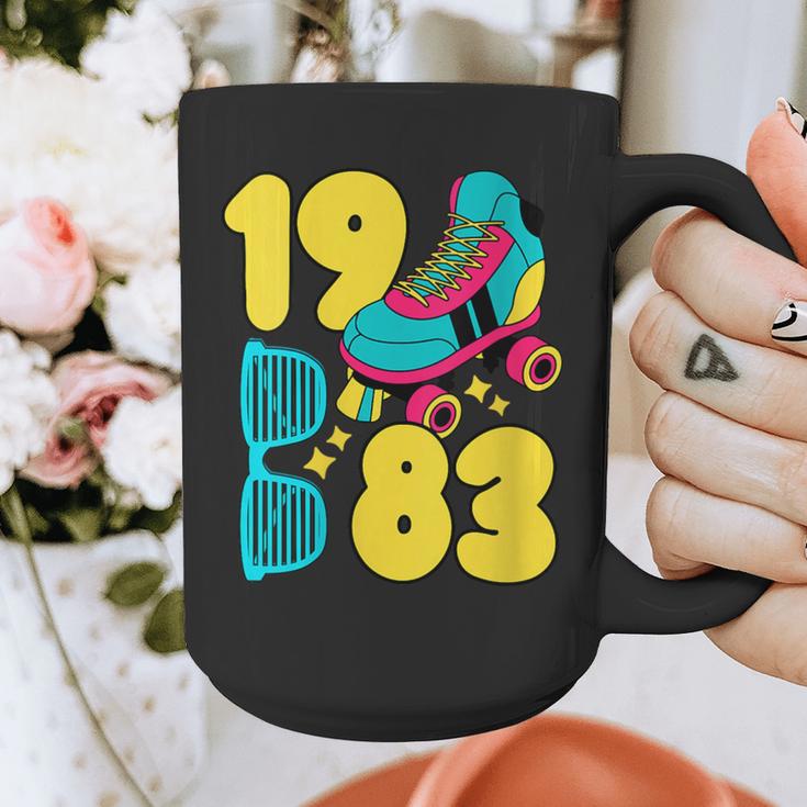 1983 Retro Raised In The 80s Old School Nostalgia Vibes Graphic Print Coffee Mug