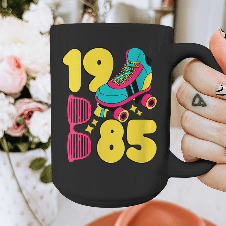 1985 Retro Raised In The 80s Old School Nostalgia Vibes Graphic Print Coffee Mug