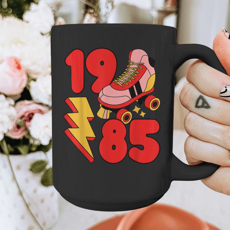 1985 Retro Roller Skate Vintage 80s Nostalgia Collector Graphic Print Coffee Mug 1985 Retro Roller Skate Vintage 80s Nostalgia Collector Graphic Print Coffee Mug