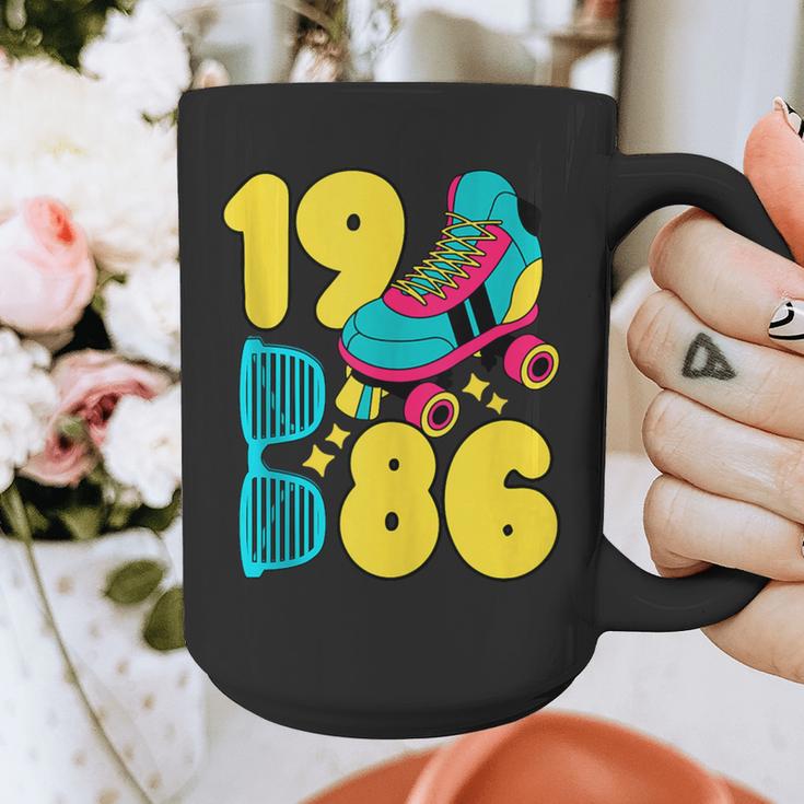 1986 Retro Raised In The 80s Old School Nostalgia Vibes Graphic Print Coffee Mug