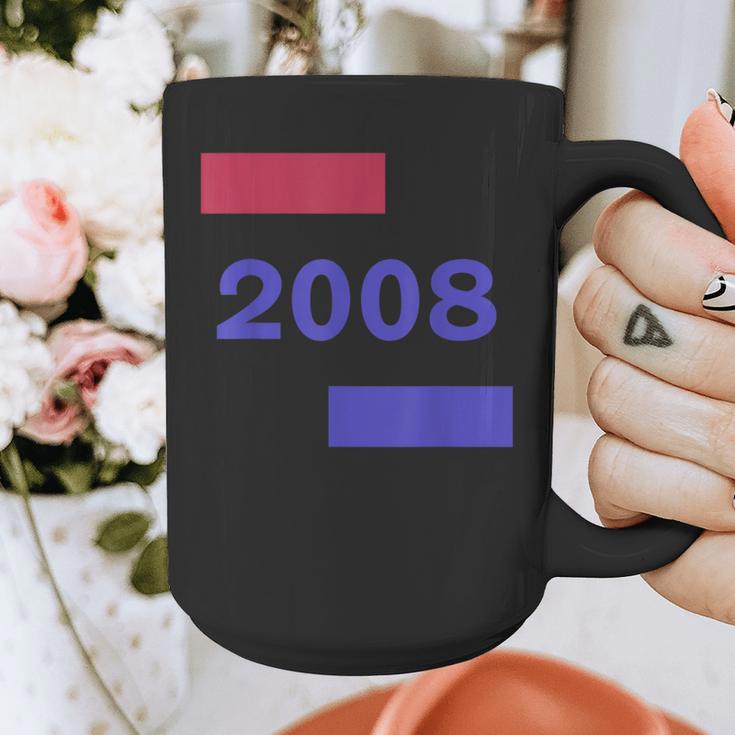 2008 Year Bold Statement Timeless Memory Birthday Graphic Print Coffee Mug