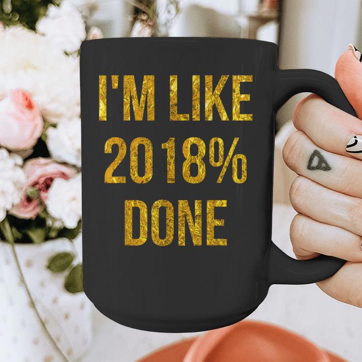 2018 Done High School Senior Graduation New Years Eve Shirt Graphic Print Coffee Mug