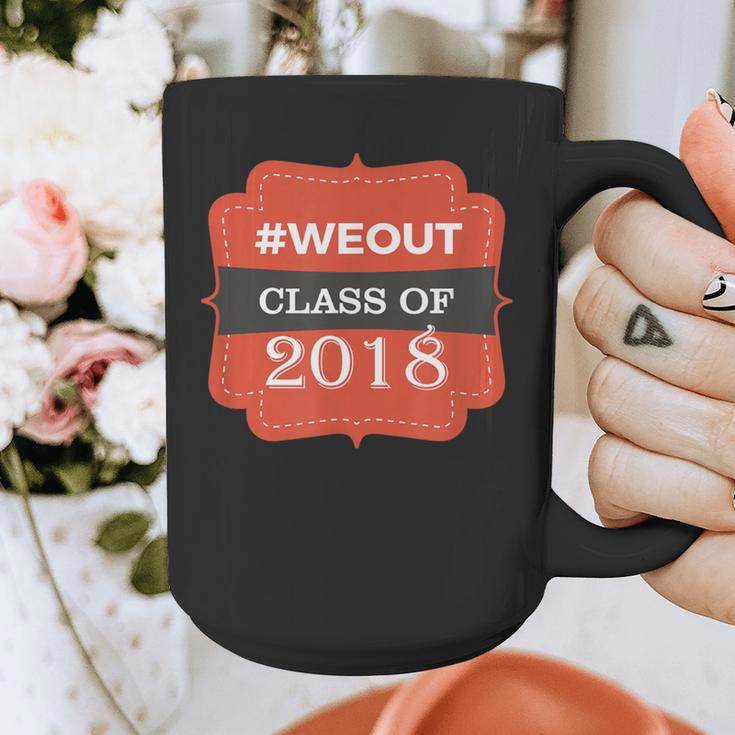 We Out 2018 Graduation Shirts Graphic Print Coffee Mug