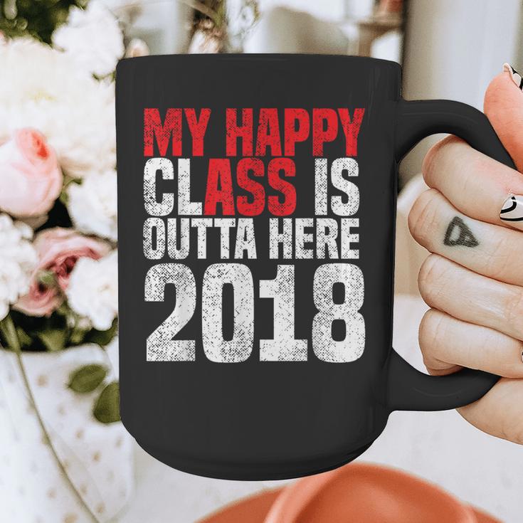 2018 Senior Graduation My Happy Class Shirt Graphic Print Coffee Mug