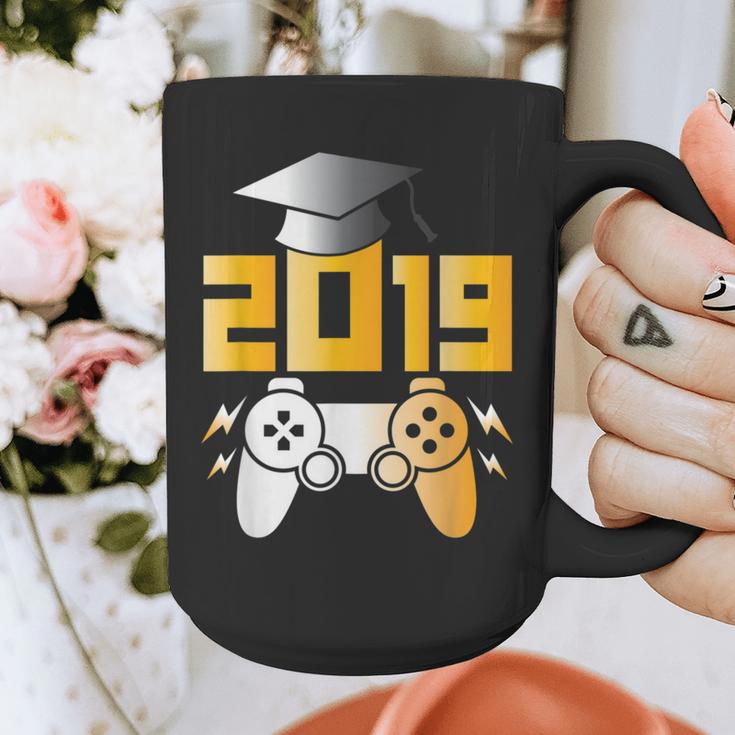 2019 High School Graduation Shirt Gamer Graduate Graphic Print Coffee Mug