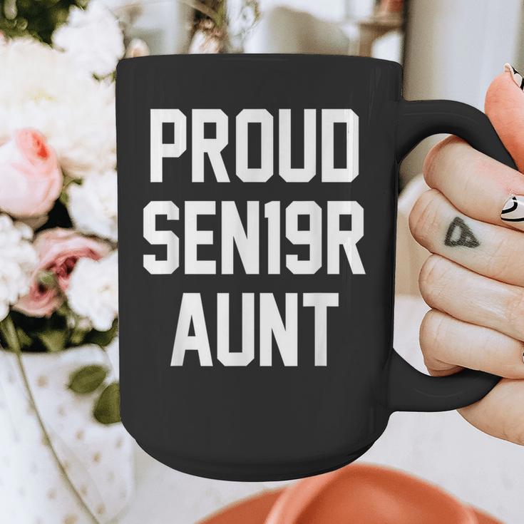 2019 Senior Aunt SEN19R Class Graduation PartyShirt Graphic Print Coffee Mug