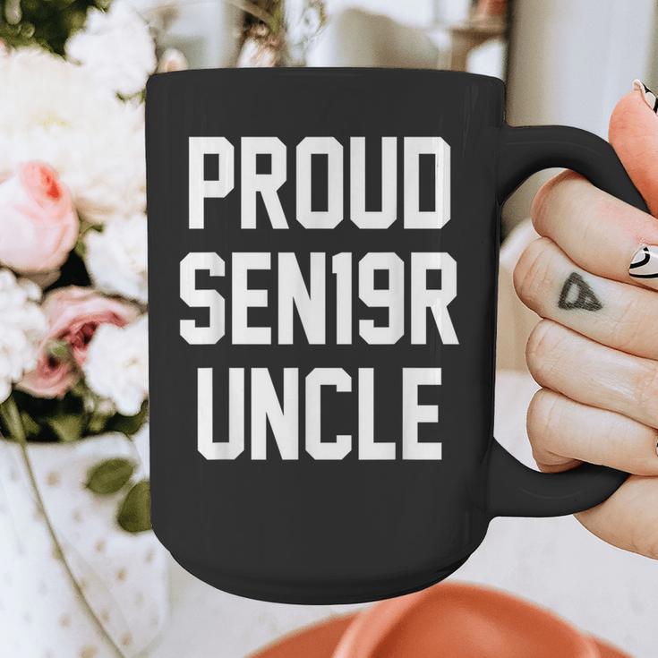 2019 Senior Uncle SEN19R Class Graduation PartyShirt Graphic Print Coffee Mug