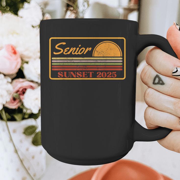 2025 Graduation Highschool Senior Sunset Graphic Print Coffee Mug