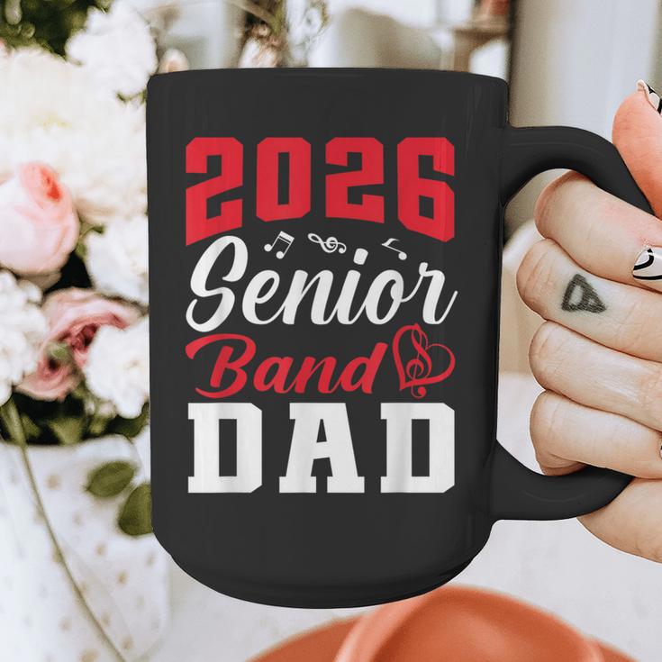 2026 Senior Band Dad Class Of 2026 Band Parent Graduation Graphic Print Coffee Mug