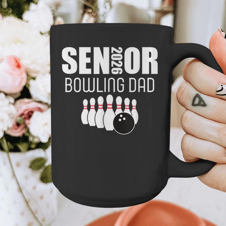 2026 Senior Bowling Dad Bowling Team Parent Helper Graphic Print Coffee Mug