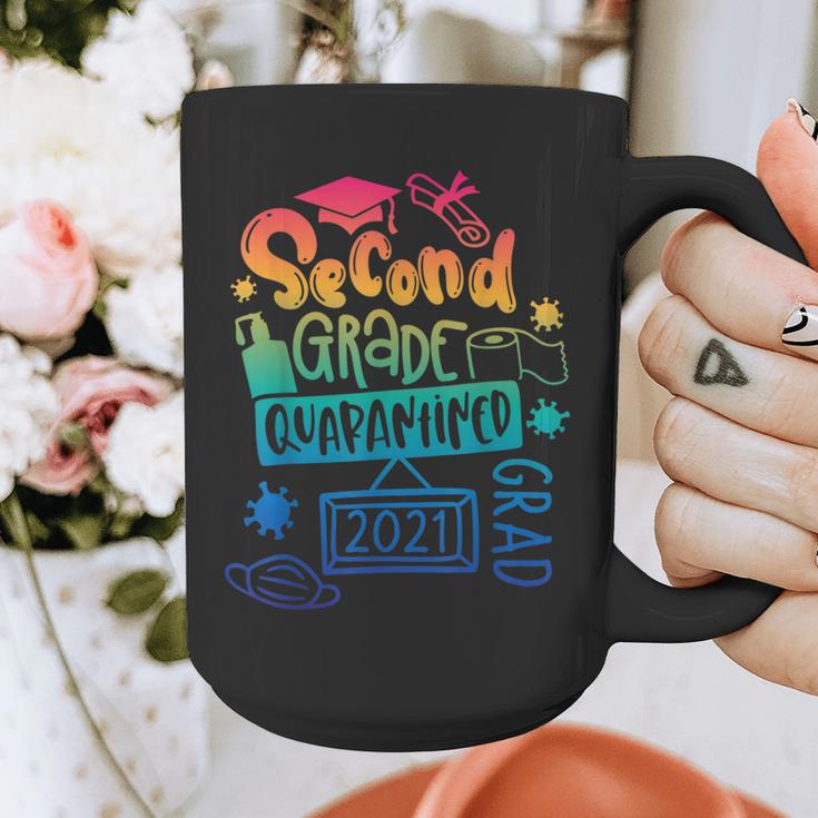 2nd Grade 2021 Graduate Quarantine Second Grade Graduation Graphic Print Coffee Mug