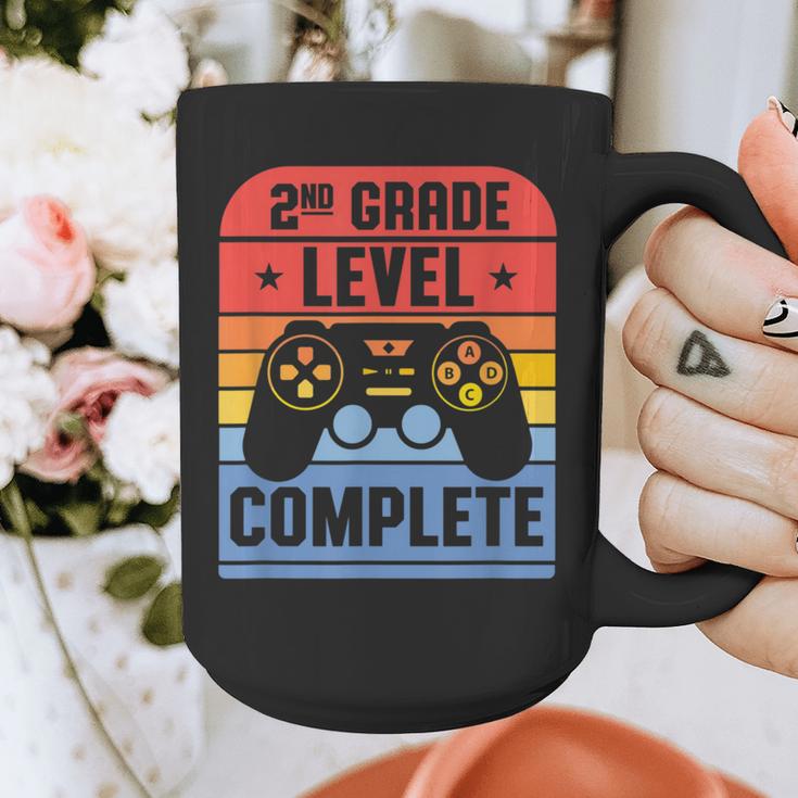 2nd Grade Level Complete Graduation Student Video Gamer Graphic Print Coffee Mug