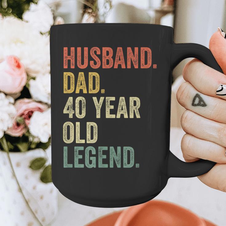 40th Birthday For Men Vintage Dad 1980 Graphic Print Coffee Mug 40th Birthday For Men Vintage Dad 1980 Graphic Print Coffee Mug