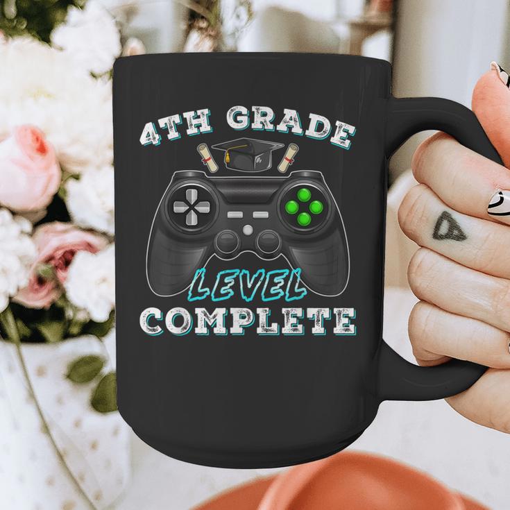 4th Grade Level Complete Gamer 4 Grade Graduation Graphic Print Coffee Mug
