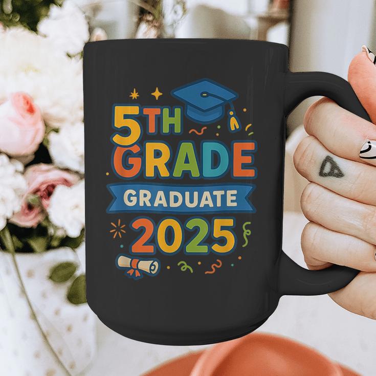 5th Grade Graduation 2025 Graphic – Class Of 2025 Theme Graphic Print Coffee Mug