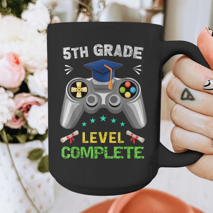 5th Grade Level Complete Gaming Graduation Class 2023 Gamer Graphic Print Coffee Mug