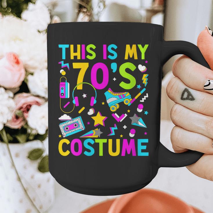 This Is My 70's Costume Nostalgia Mixtape Era 1970s Party Graphic Print Coffee Mug