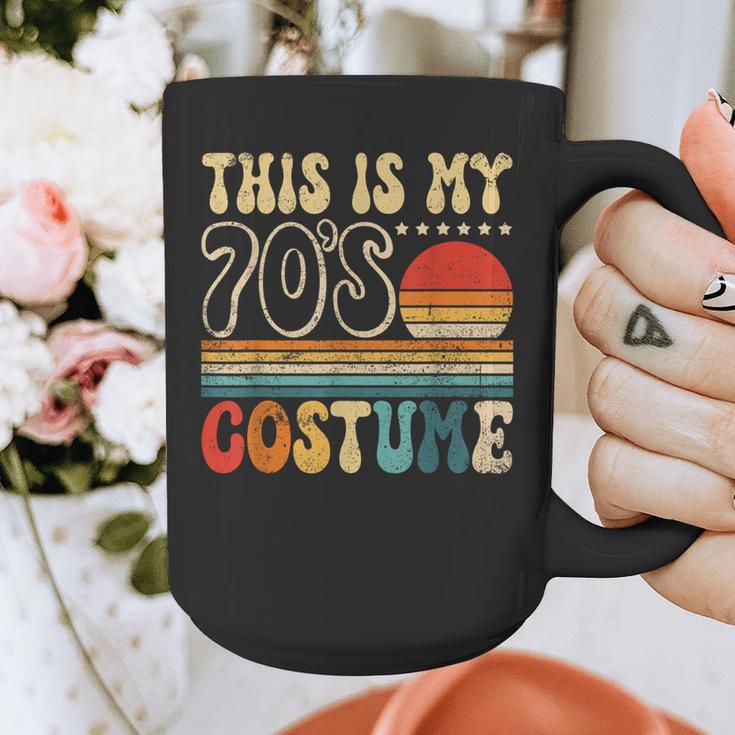 This Is My 70s Costume Vintage Nostalgia Mixtape 1970s Party Graphic Print Coffee Mug