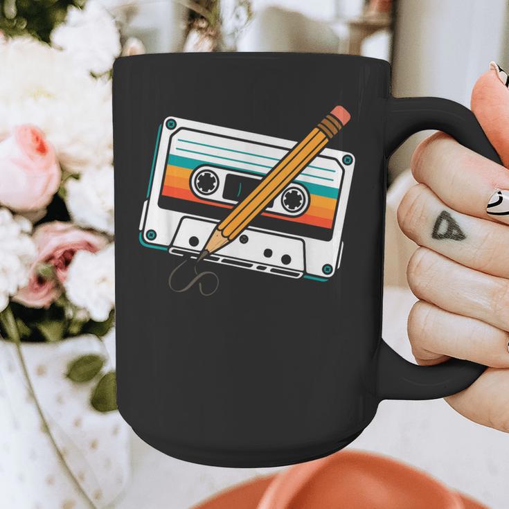 80 S 80s 90s Cassette Tape Nostalgia Retro Band Graphic Print Coffee Mug