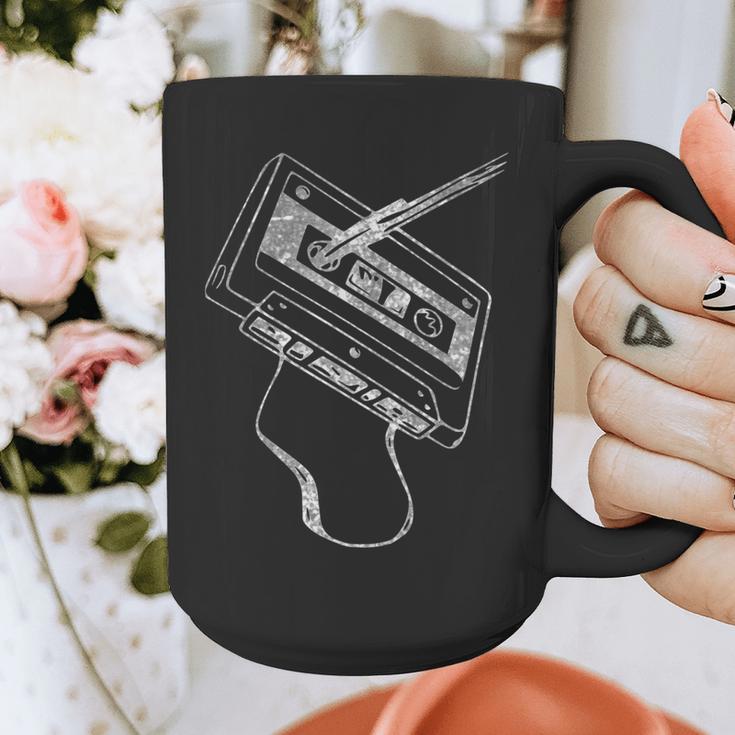 80s 90s Nostalgia Retro Cassette Tape Vintage Music Lovers Graphic Print Coffee Mug