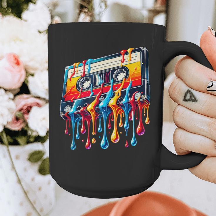 80s 90s Retro Party Costume Nostalgia Cassette Graphic Print Coffee Mug