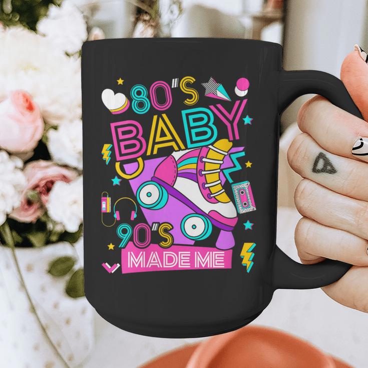 80's Baby 90's Made Me 1980s 1990s Nostalgia Retro Party Graphic Print Coffee Mug 80's Baby 90's Made Me 1980s 1990s Nostalgia Retro Party Graphic Print Coffee Mug