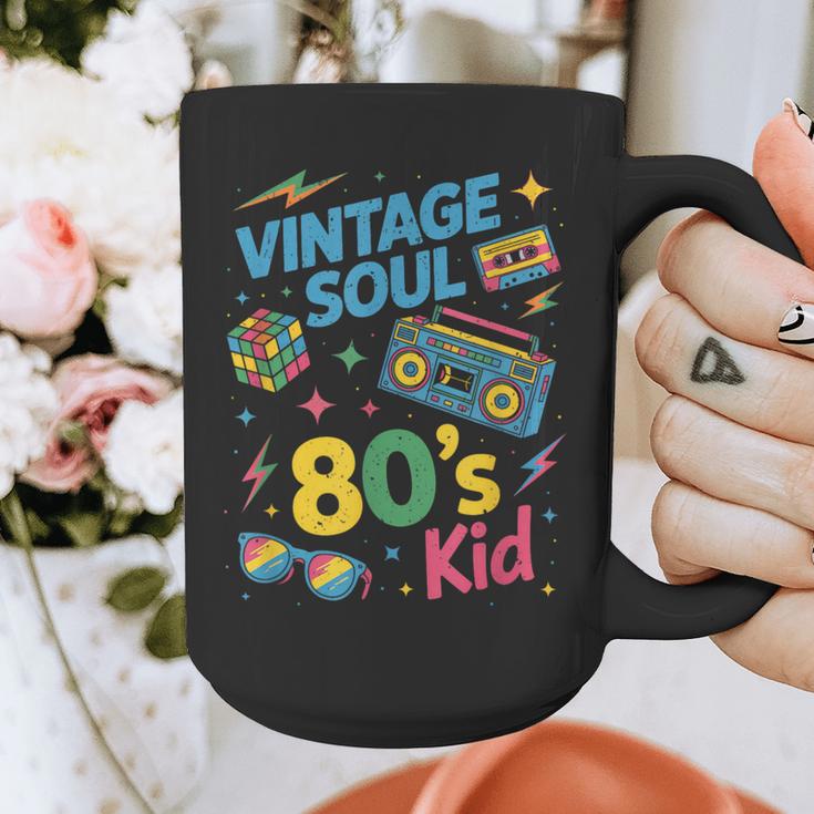 80’s Kid Nostalgia Retro Music Lover Retro 1980s Throwback Graphic Print Coffee Mug