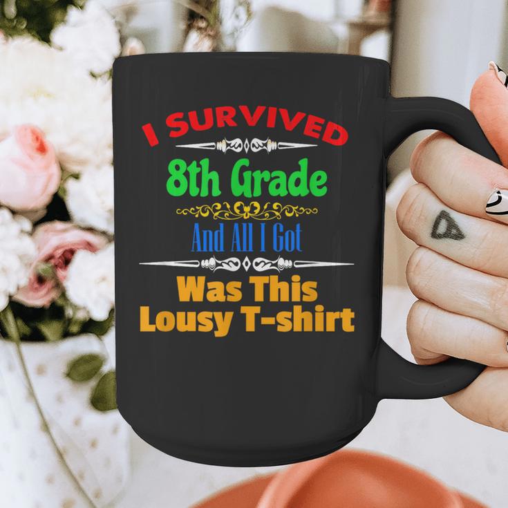 8th Grade Graduation Boys Girls Grad Education Graphic Print Coffee Mug