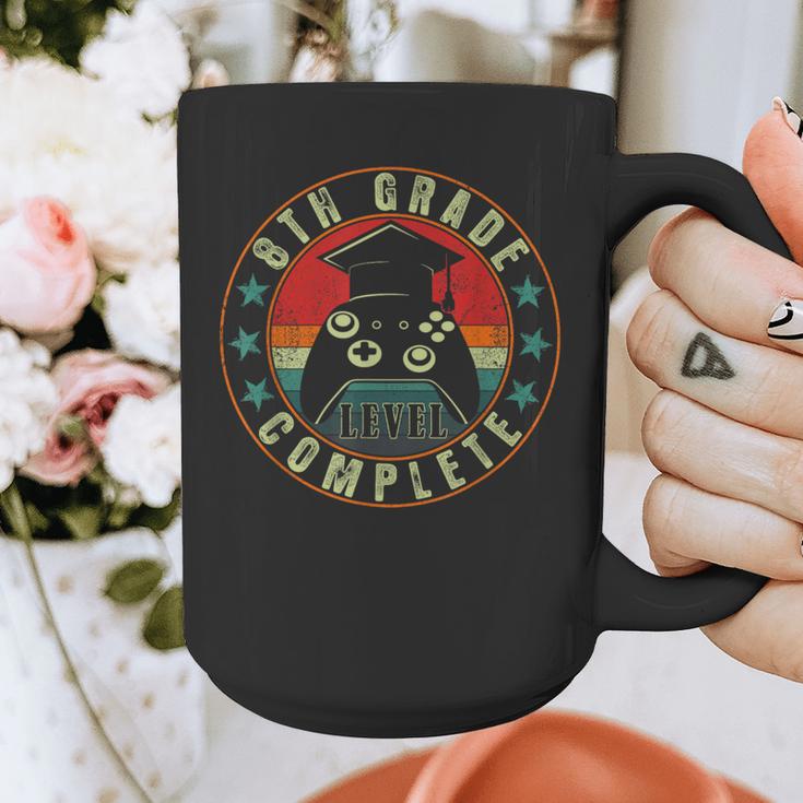 8th Grade Graduation Gamer 8th Grade Level Complete Graphic Print Coffee Mug