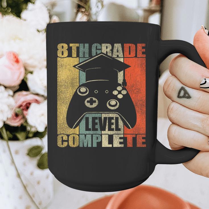 8th Grade Level Complete Gamer Class Of 2024 Graduation Graphic Print Coffee Mug
