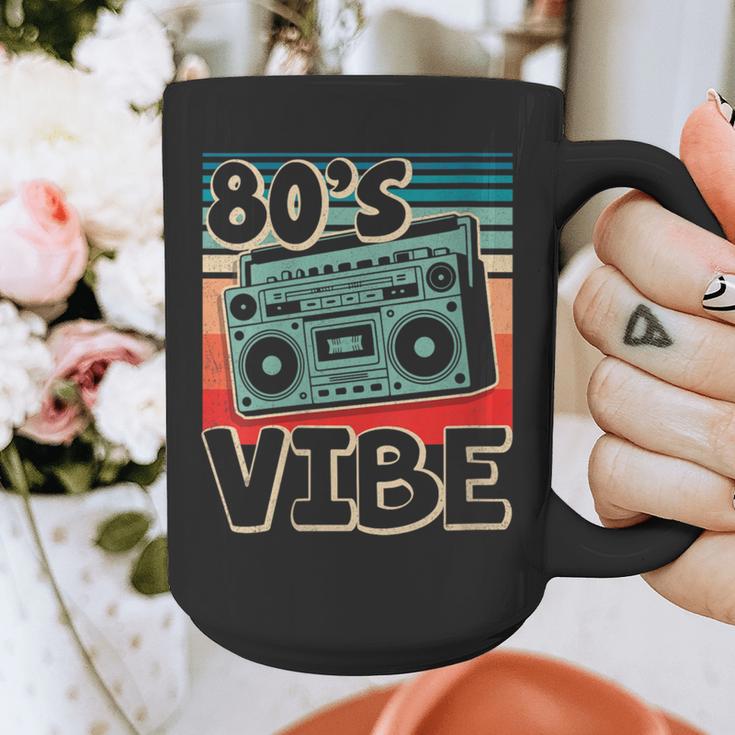 90's Vibe Vintage Style Cassette Tape Nostalgia 1990s Party Graphic Print Coffee Mug
