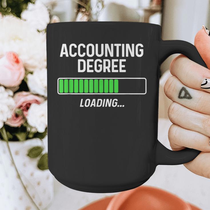 Accounting Degree Loading Shirt Graduation Student Graphic Print Coffee Mug