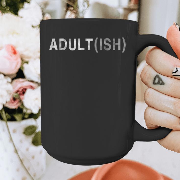Adultish 18th Birthday Adultish Introvert T-Shirt Graphic Print Coffee Mug