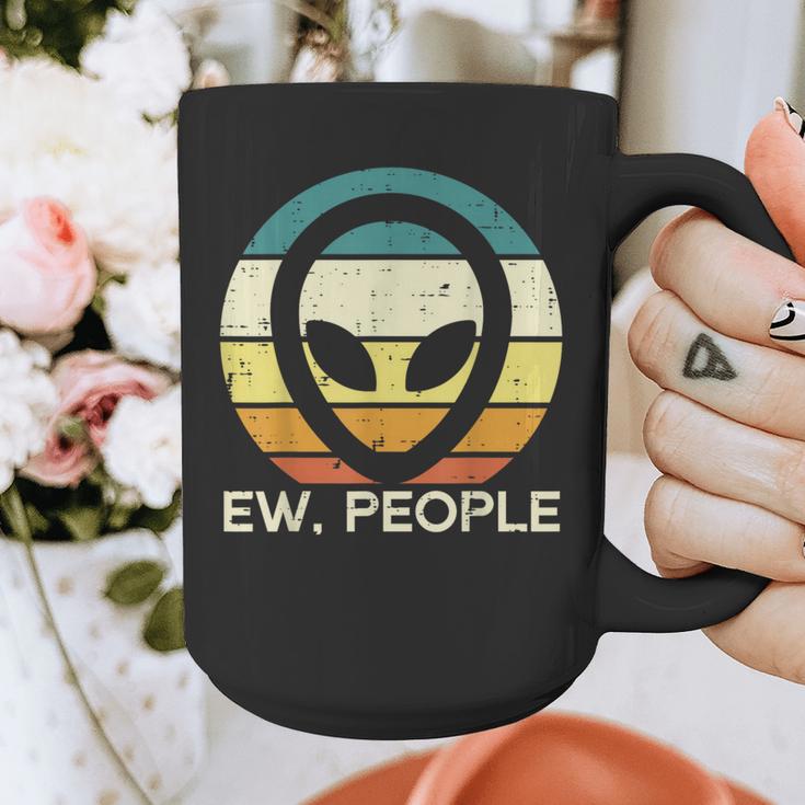 Alien Face Ew People Ufo Introvert Men Women Kids Teen Graphic Print Coffee Mug