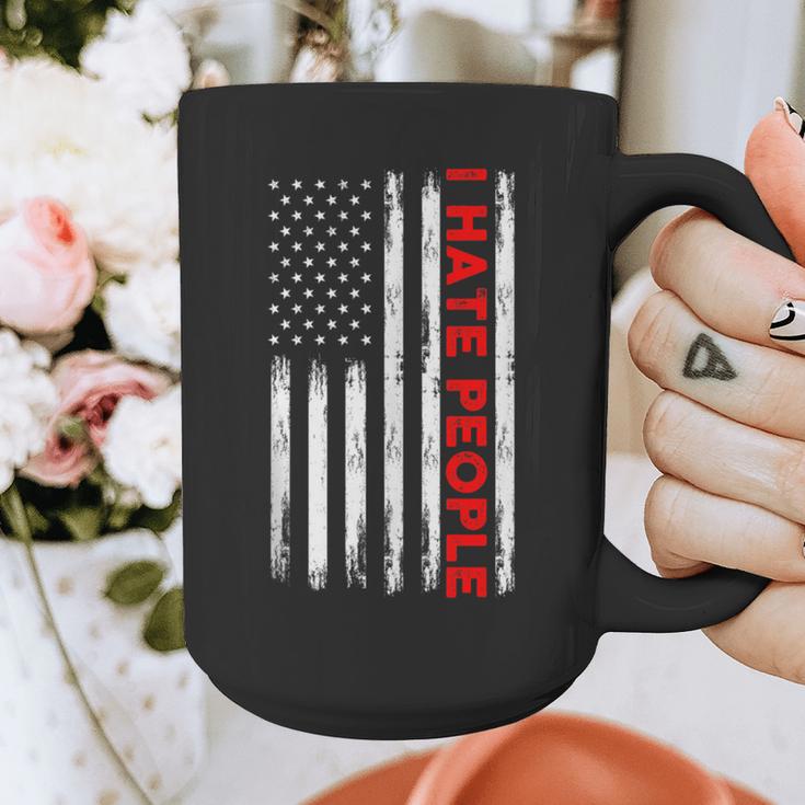 American Flag Loner Geeks Antisocial For Introvert Pride Graphic Print Coffee Mug