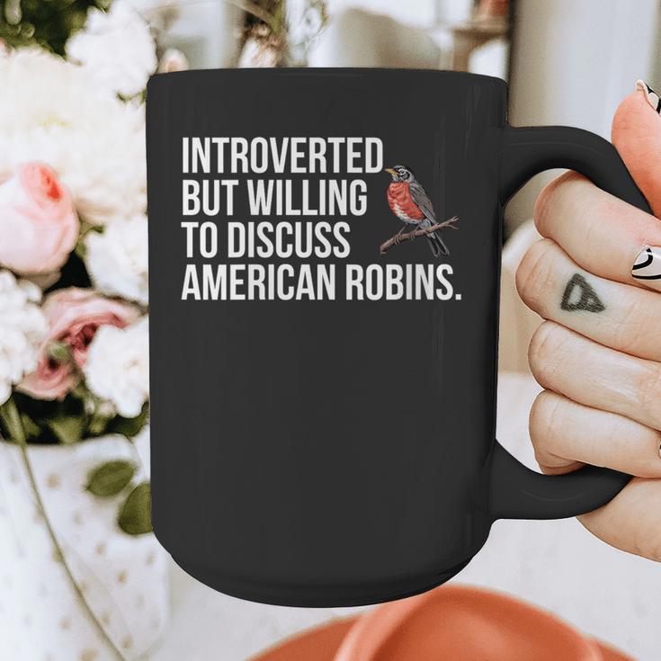 American Robin Bird Watching Lover Introvert Quote Graphic Print Coffee Mug American Robin Bird Watching Lover Introvert Quote Graphic Print Coffee Mug