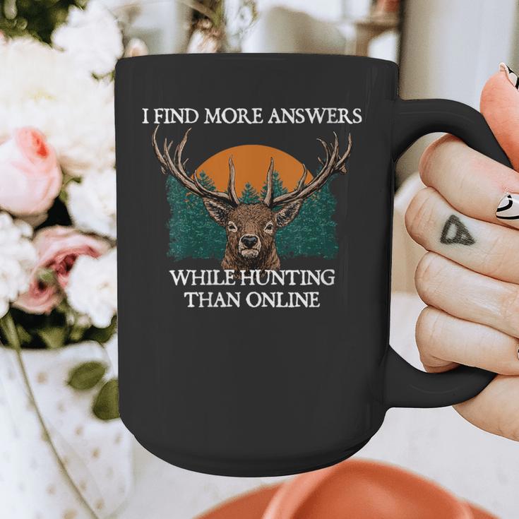 More Answers While Hunting Introvert Hunter Antisocial Graphic Print Coffee Mug More Answers While Hunting Introvert Hunter Antisocial Graphic Print Coffee Mug