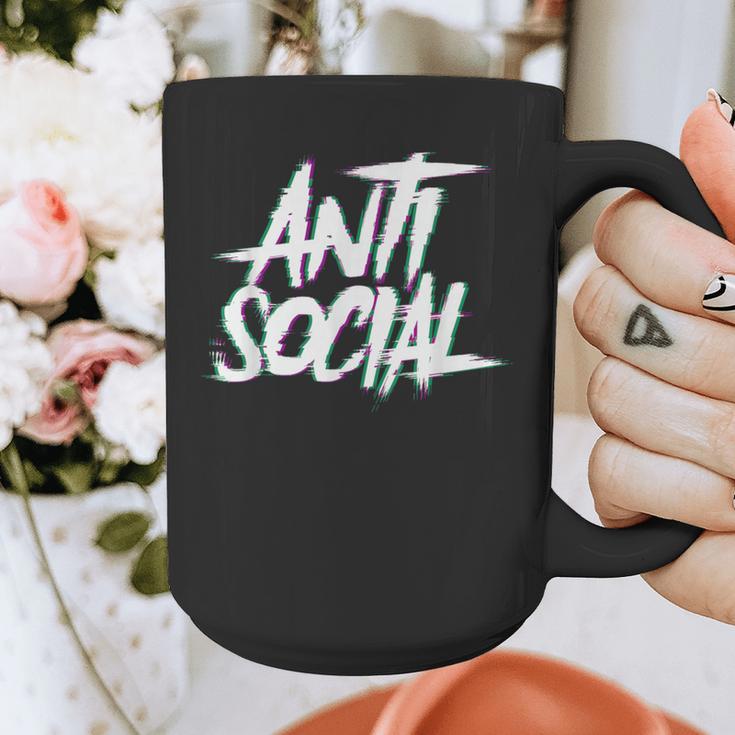 Anti Social Anti Social Club Introvert People Hate Graphic Print Coffee Mug