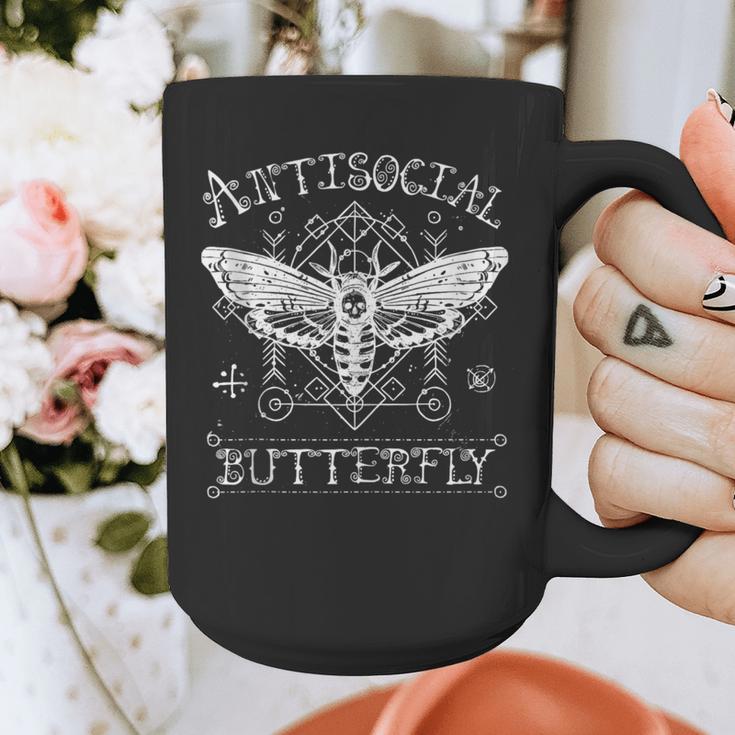 Antisocial Butterfly Introvert Death Head Moth Graphic Print Coffee Mug Antisocial Butterfly Introvert Death Head Moth Graphic Print Coffee Mug
