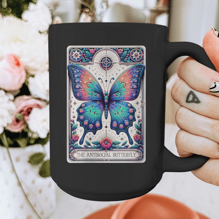 Antisocial Butterfly Introvert Distressed Graphic Print Coffee Mug Antisocial Butterfly Introvert Distressed Graphic Print Coffee Mug