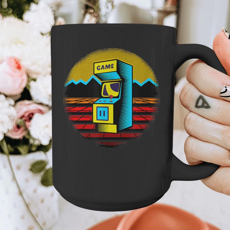 Arcade Game Machine Nostalgia Retro Gamer 80s 90s Graphic Print Coffee Mug Arcade Game Machine Nostalgia Retro Gamer 80s 90s Graphic Print Coffee Mug