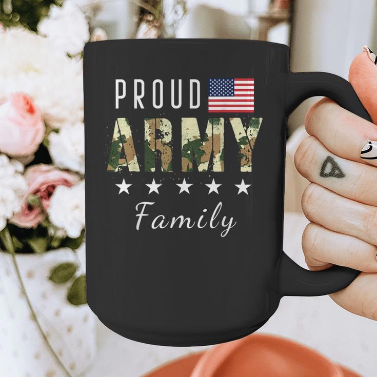 Army Graduation Proud Military Family Mom Dad Brother Sister Graphic Print Coffee Mug